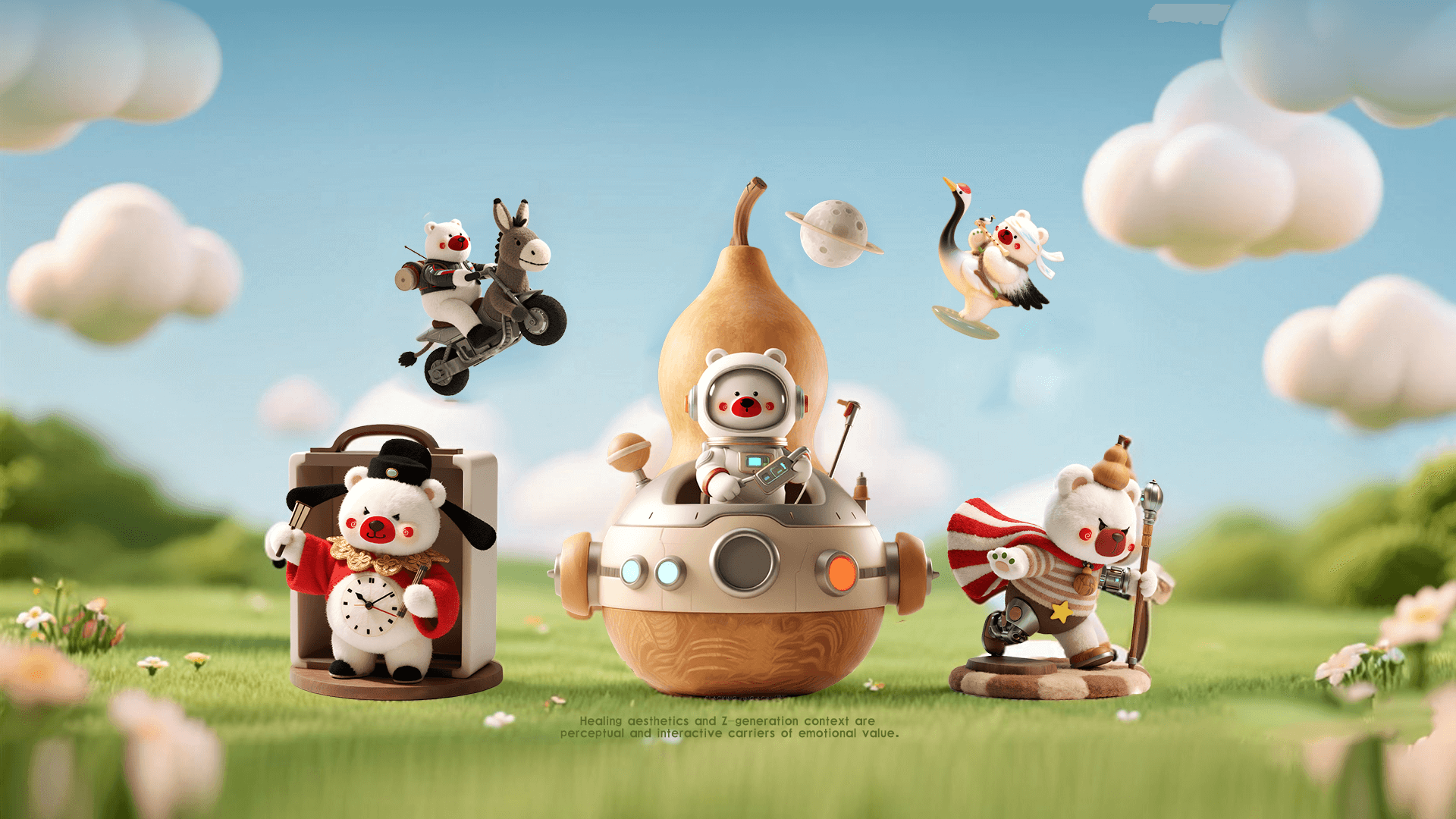 艾皮奥苹果熊系列